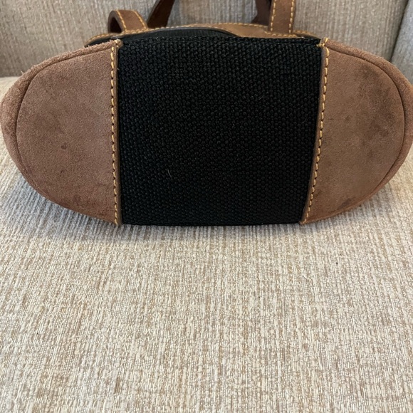 Tommy Bahama burlap suede purse - Picture 8 of 8